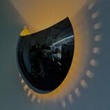 Set of 2 vintage space age wall lamps by Reggiani Goffredo