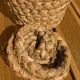 Old straw basket
