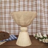 Coupe à fruits en grès blanc