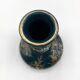 Small Gien vase in enamelled earthenware • Napoleon III