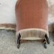 Paire de fauteuils crapaud