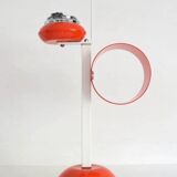 1970s Italian floor ashtray with newspaper holder