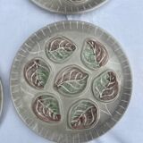 Assiettes à huîtres vintage