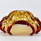 Murano glass bowl italy 1950s