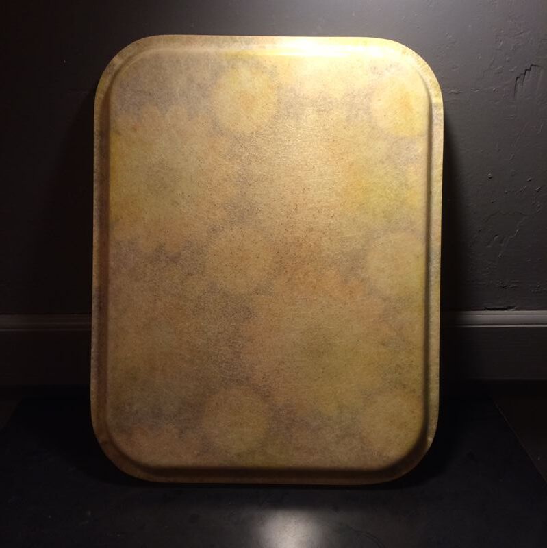 Fiberglass tray