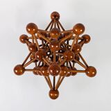 Atom: Wooden sculpture from the 1960s