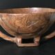 Large carved wooden bowl