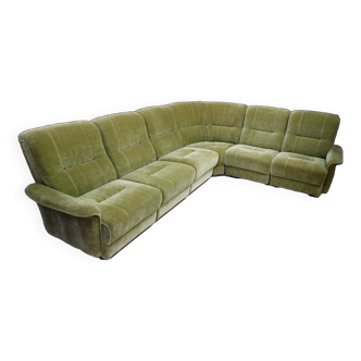 Vintage modular corner sofa, 1970