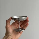 6 stainless steel footed bowls