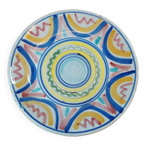 XXL Presentation Plate Multicolored Circles