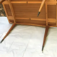 Table en placage de palissandre années 50