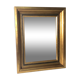 Rectangular mirror in gilded wood 54 x 44 cm