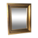 Rectangular mirror in gilded wood 54 x 44 cm