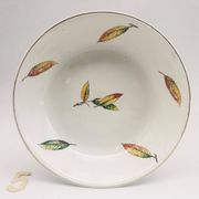 Set of 6 soup plates, bowl style “Digoin Sarreguemines / La Fontaine model”