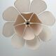 Vintage flower hanging lamp year 70