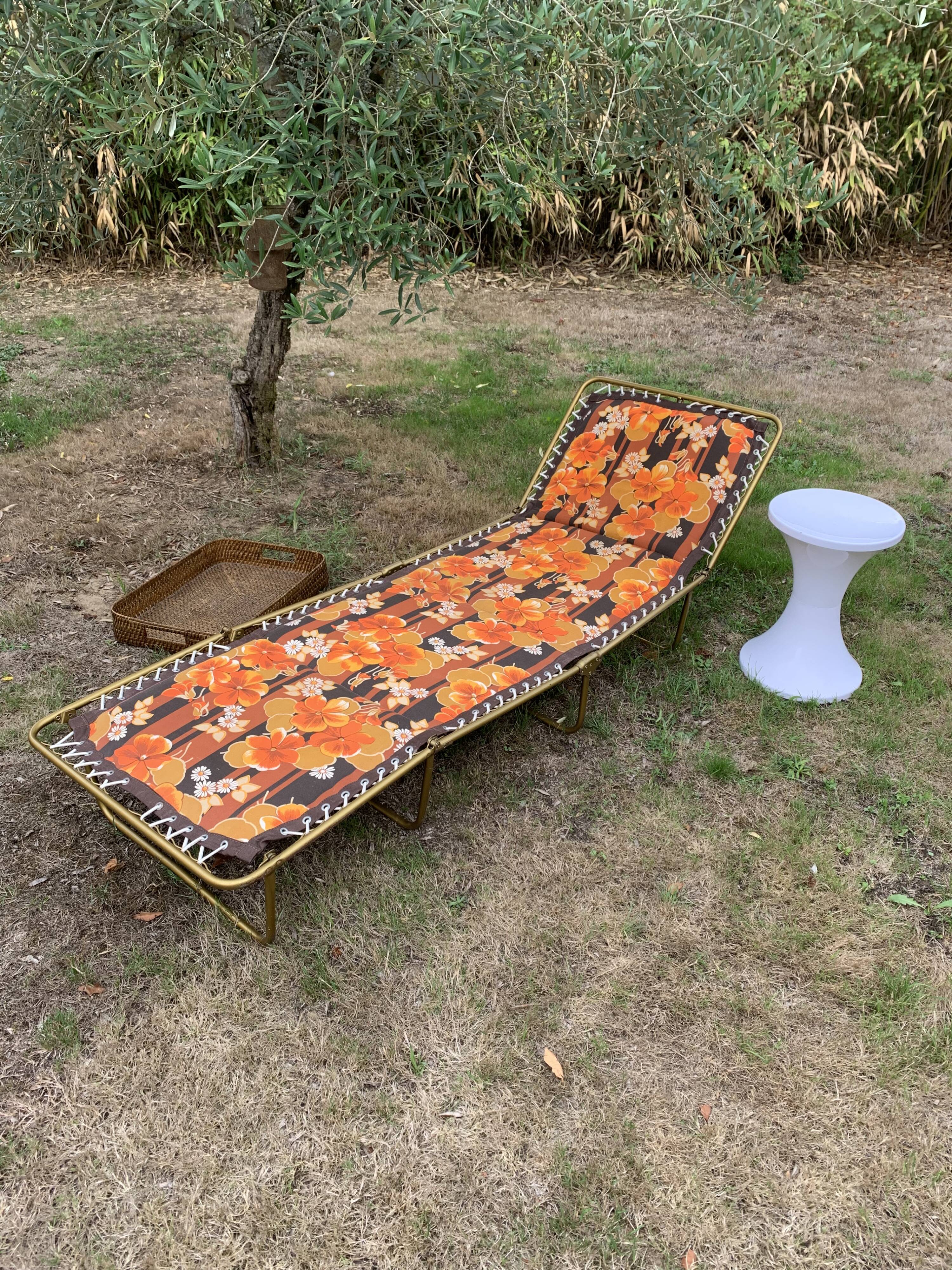 Vintage Lafuma camp bed