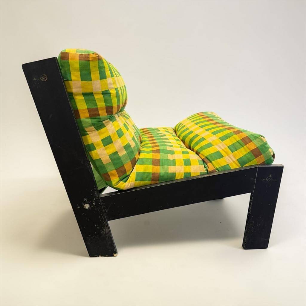 Vintage green modular lounge chair