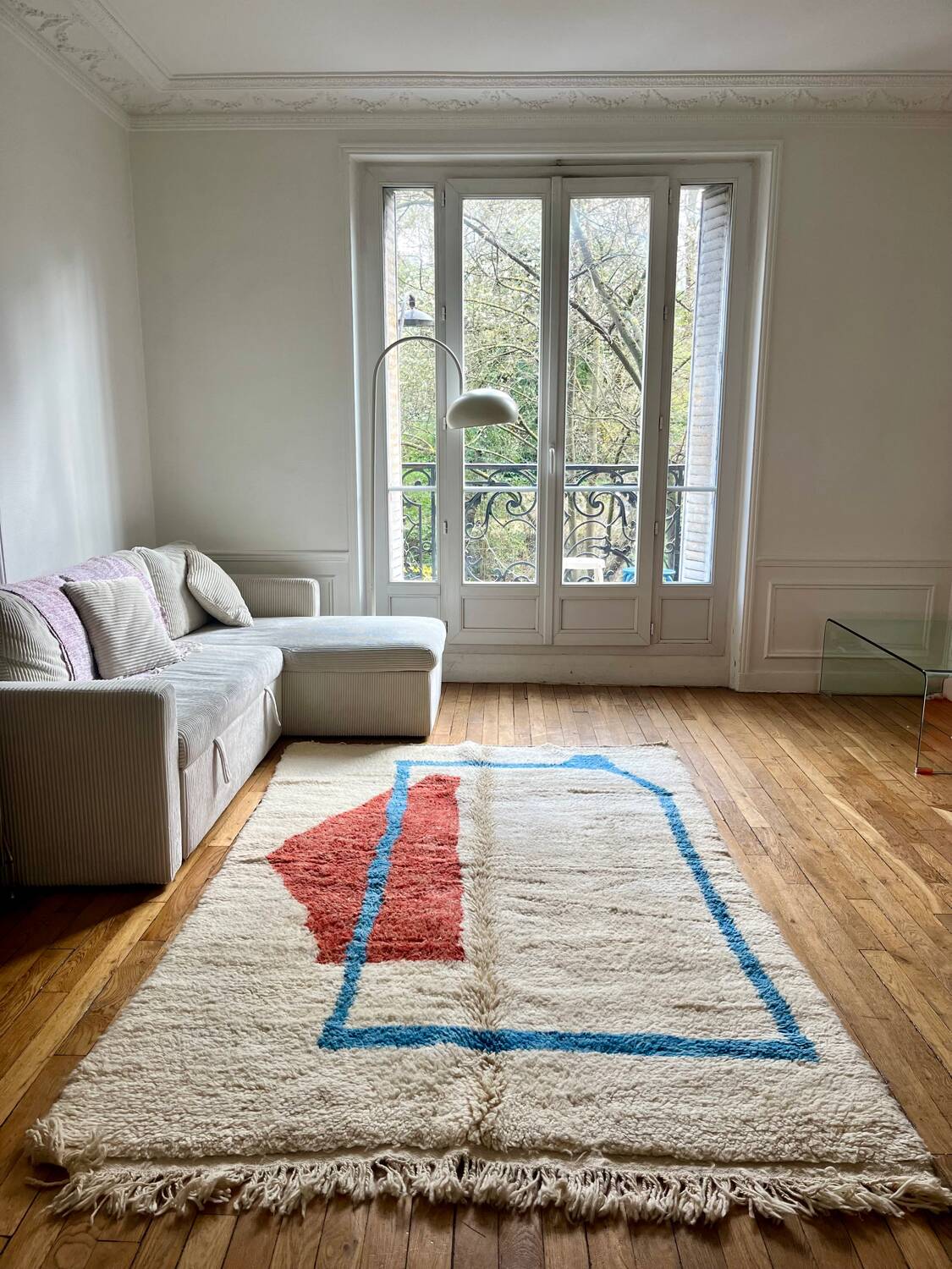Berber rug 100% wool 160 x 242
