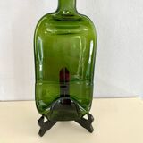 Plat en verre forme bouteille, 34 cm