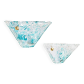 Set of Italian 1980s Murano glass wall lamps by La Murrina