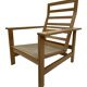 Fauteuil vintage Søren Holst Fredericia modèle 2461 design