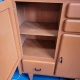 Mado orange kitchen buffet, 60s