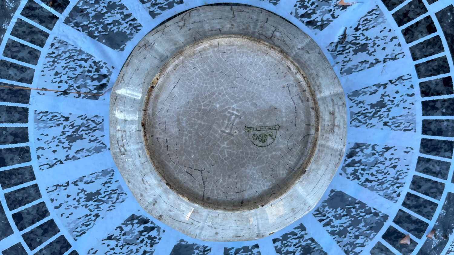 Old Ditmar compote bowl