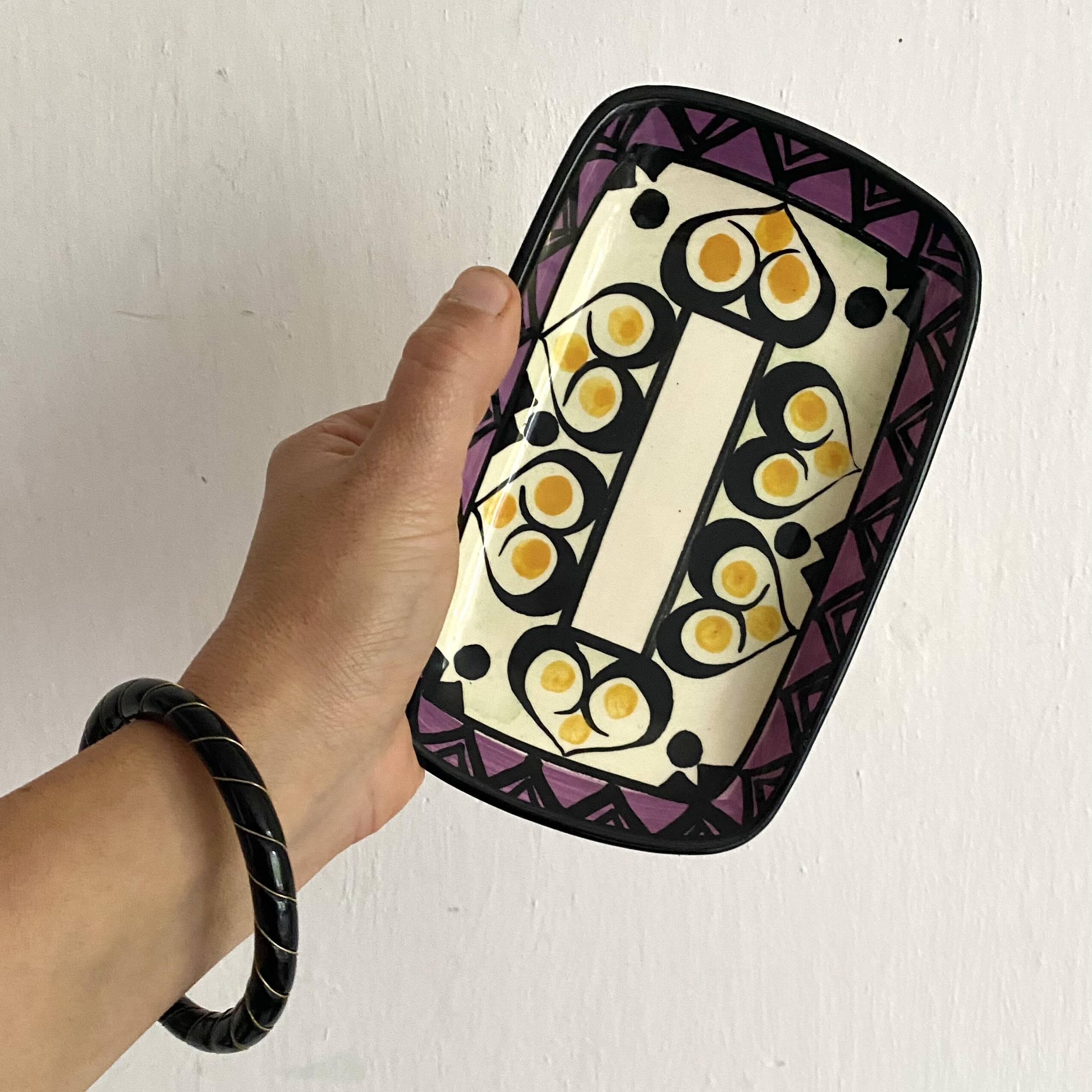 Beurrier en céramique St Jean de Bretagne