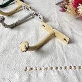 Vintage cast iron wall hooks