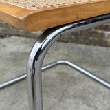 Cesca design chair model b32 in chrome
