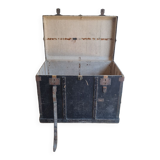Old travel trunk