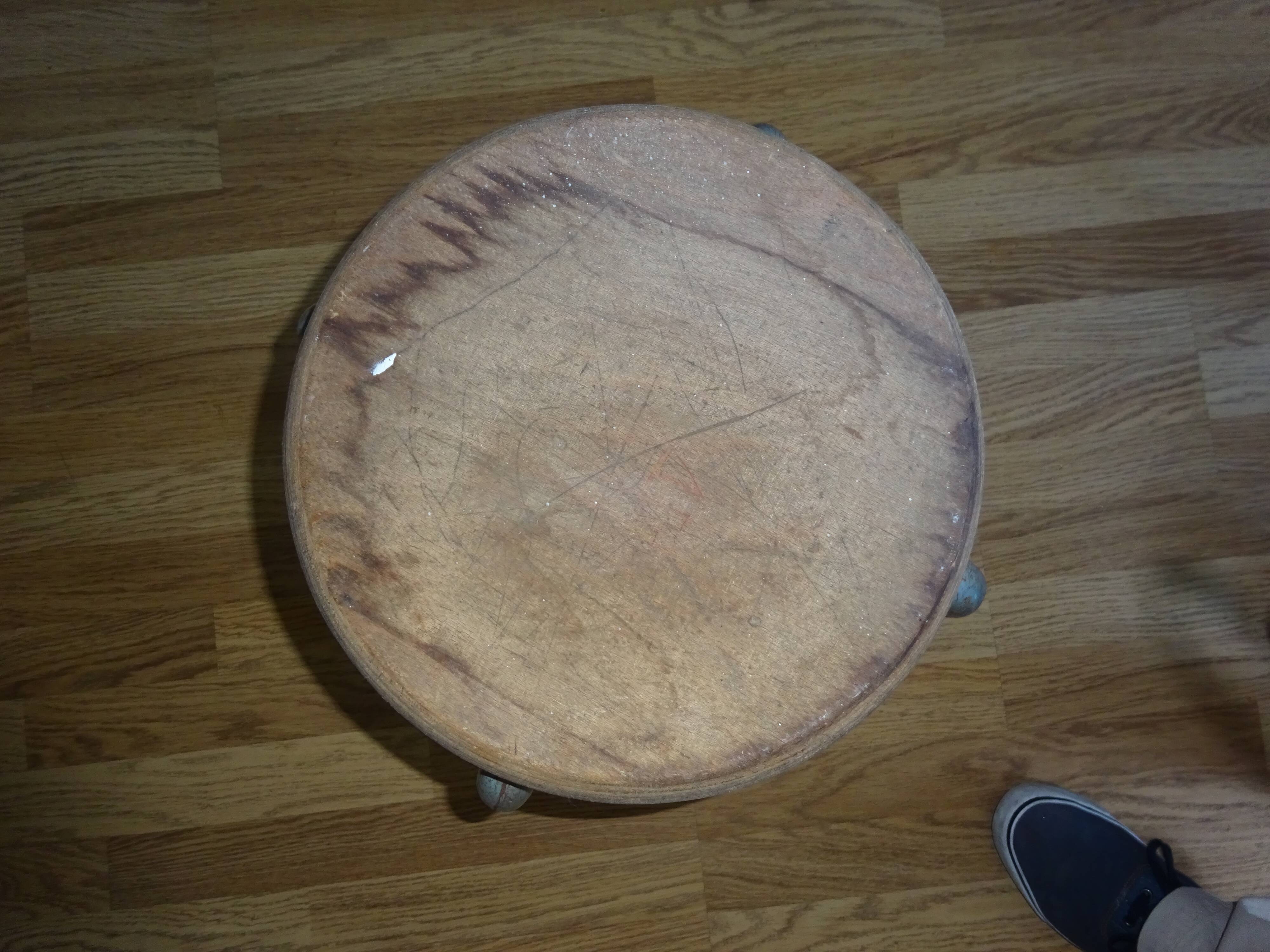 Vintage workshop stools