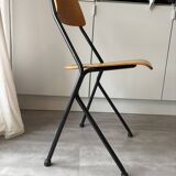 Set of 4 vintage post-modern design chairs