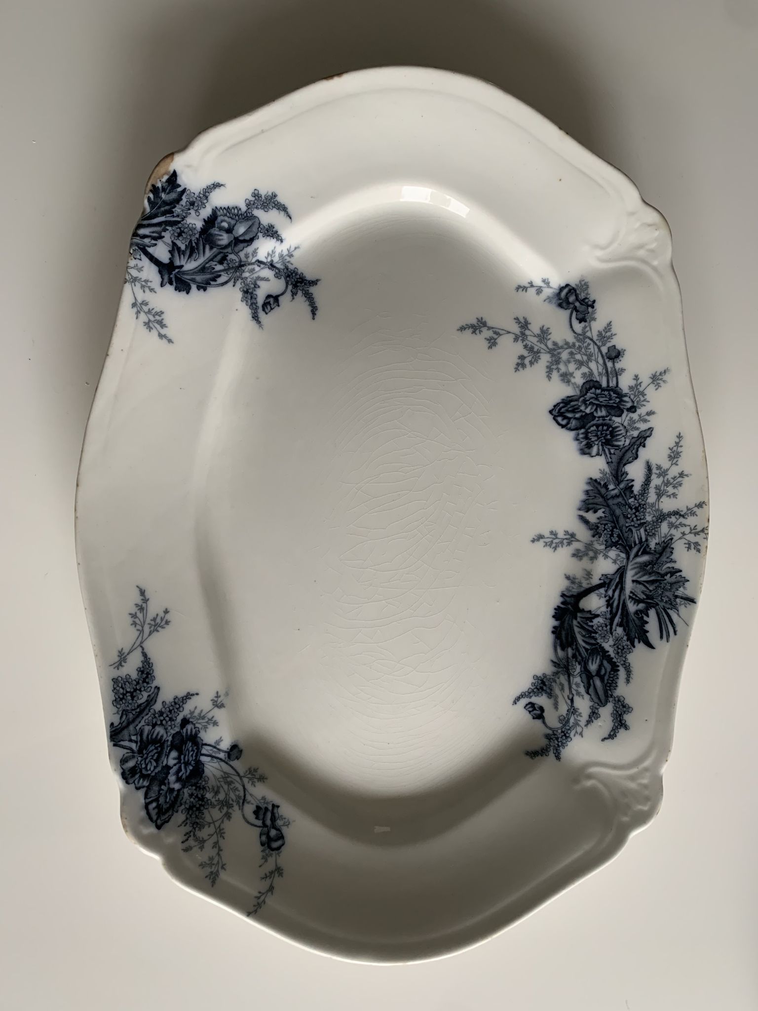 Plat porcelaine anglaise Johnson Bros