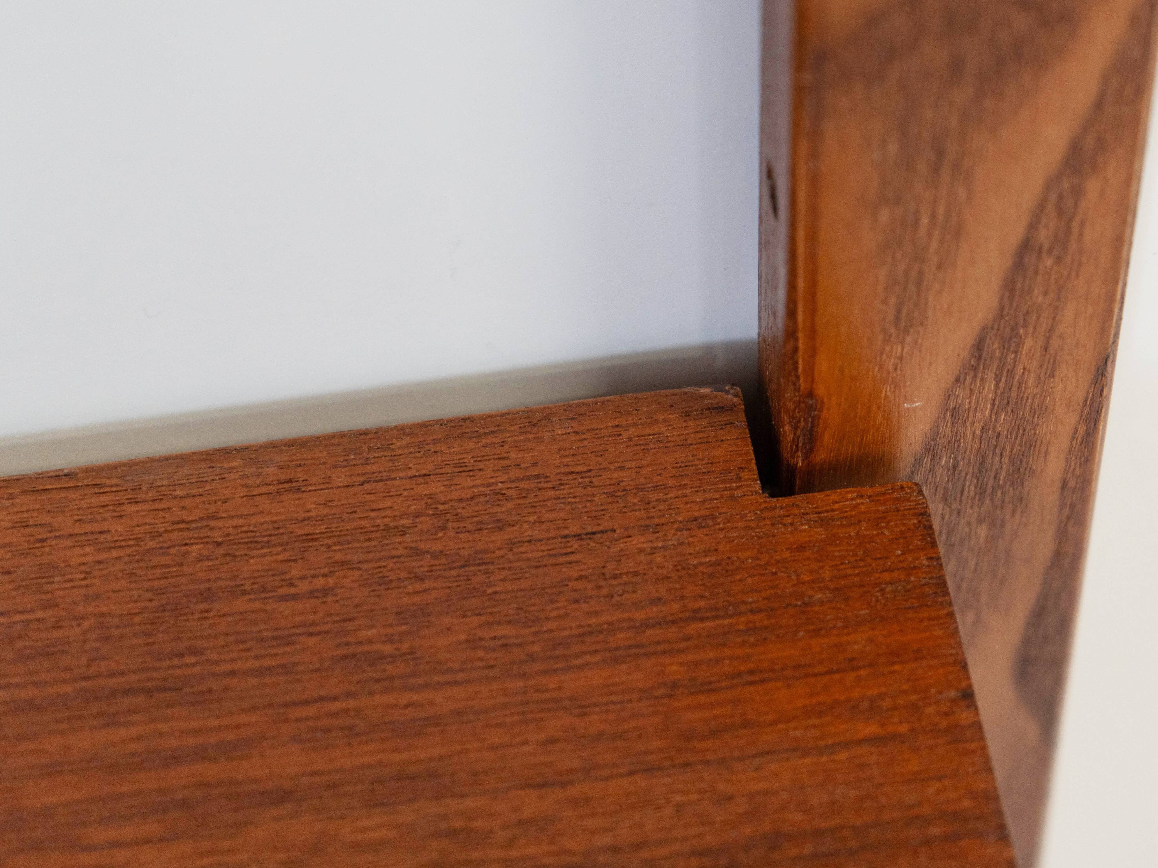 Teak modular shelving unit, Danish design, 1960s, made in Denmark