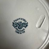 6 Spring iron earthenware plates