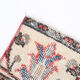 2x8 red floral turkish runner rug 77x261cm