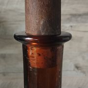 Bouteille verre ambré