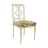 Lyre-backed chair