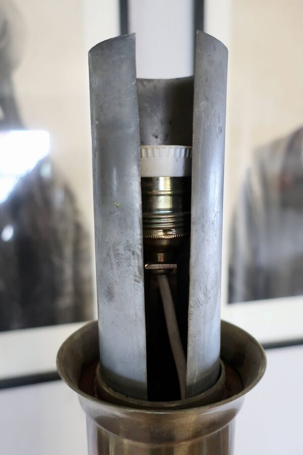 Lampadaire Jean PERZEL 41E, rare édition ancienne Art Déco
