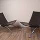 Pair of PK22 armchairs by Poul Kjaerholm for Fritz Hansen