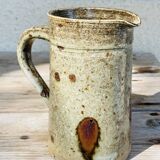 Pyrite stoneware pitcher Guy Roland Marcy