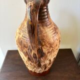 Large West Germany ceramic pitcher vase from the 70s