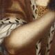 Female portrait in oil on canvas, Italy, 18th century