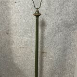 Lampadaire en bois laqué vert et doré style Empire vers 1900