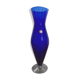 Blue murano glass vase