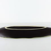 Coupe feuille palme céramique Lunéville 1980