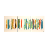 Peinture abstraite coloré