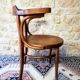 Vintage office chair J&J Kohn 1890 (label and stamp)
