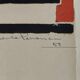 Gouache on paper signed mid-20th century boats port 1959